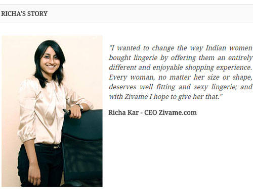 Ấn Độ: Cô gái 28 tuổi thành công khi tiên phong bán đồ lót qua mạng