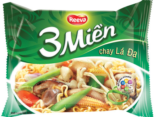 Mì Reeva 3 Miền Chay Lá Đa - Lựa chọn ẩm thực Chay của người Việt 2