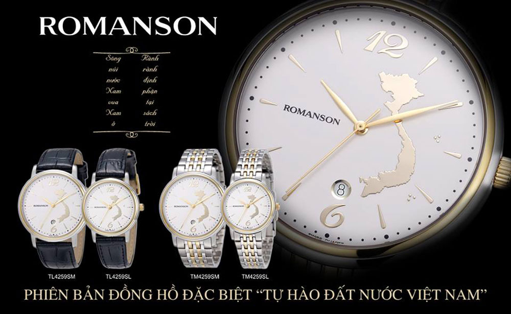 Tự hào với đồng hồ Romanson phiên bản đặc biệt “Tự hào đất nước Việt Nam”