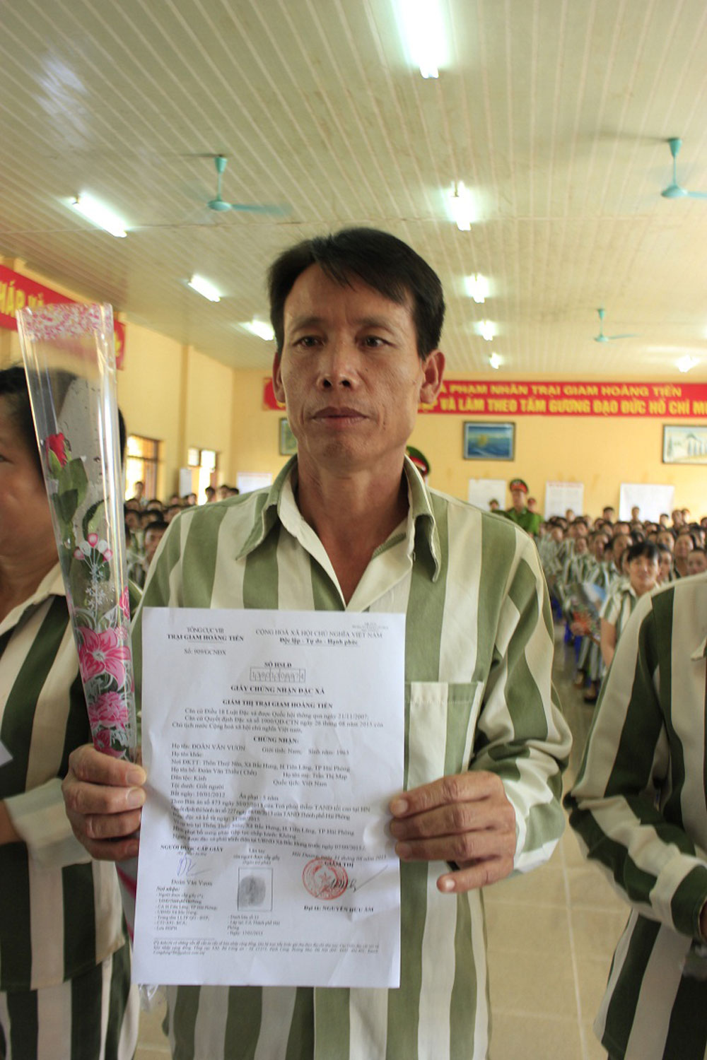 Anh em ông Đoàn Văn Vươn đã được ra tù 2