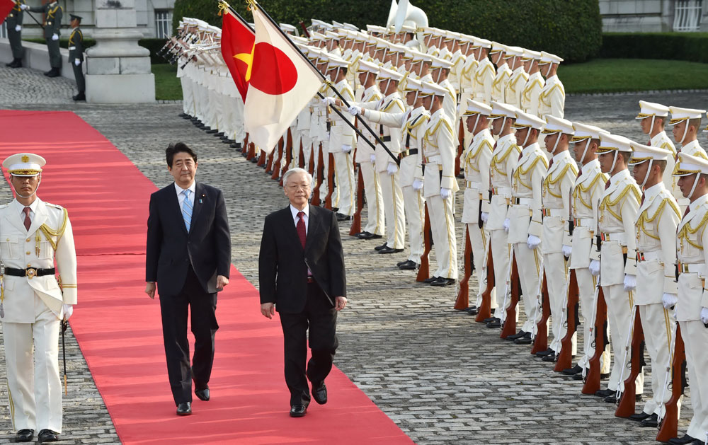 Thúc đẩy toàn diện quan hệ đối tác chiến lược sâu rộng VN - Nhật Bản