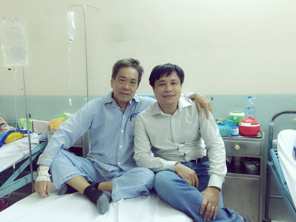 Nhạc sĩ Tô Thanh Tùng…khóc khi được Đàm Vĩnh Hưng hỗ trợ 100 triệu đồng điều trị ung thư 4