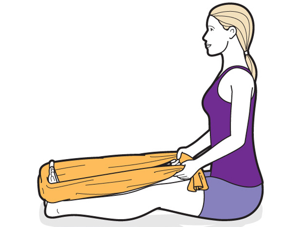 Bài tập chữa đau chân 2