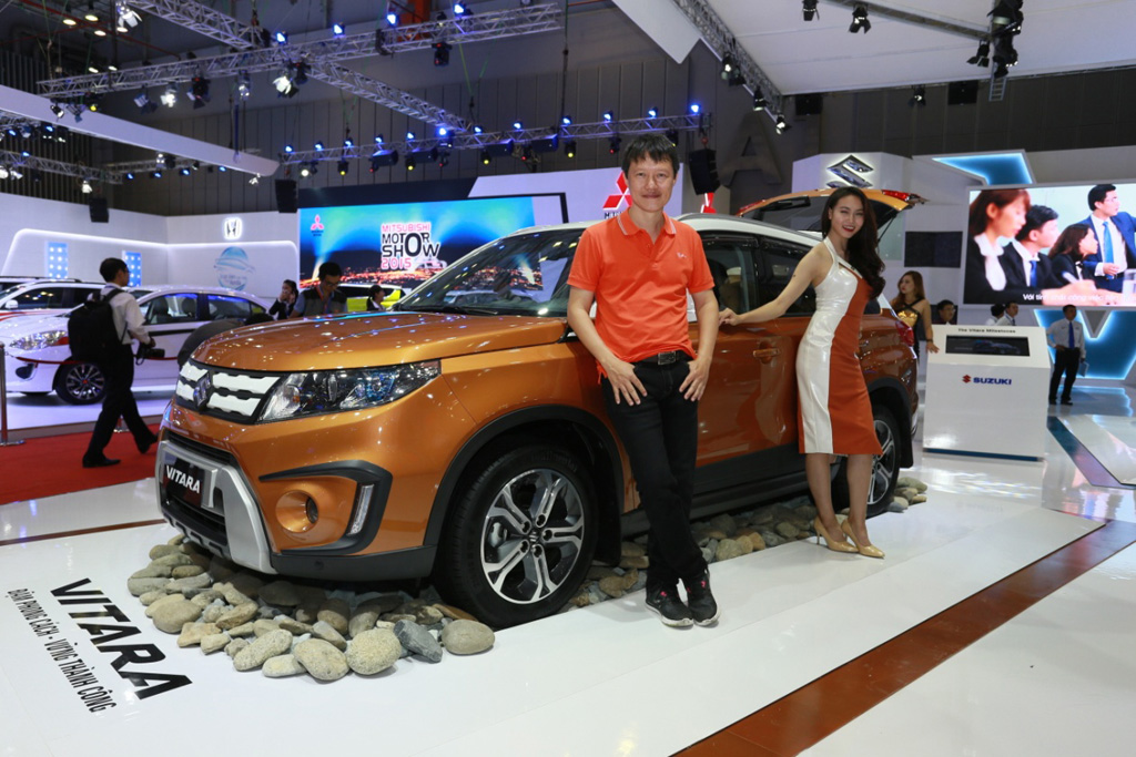 Việt Nam Motor Show 2015: Việt Nam Suzuki giới thiệu 03 dòng xe thân thiện với đường phố đô thị3