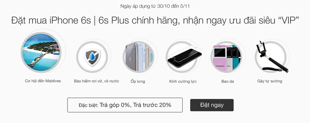 Giá IPhone 6S/ 6S Plus chính hãng đặt trước tại viễn thông a chỉ từ 18.690.000 VNĐ 2
