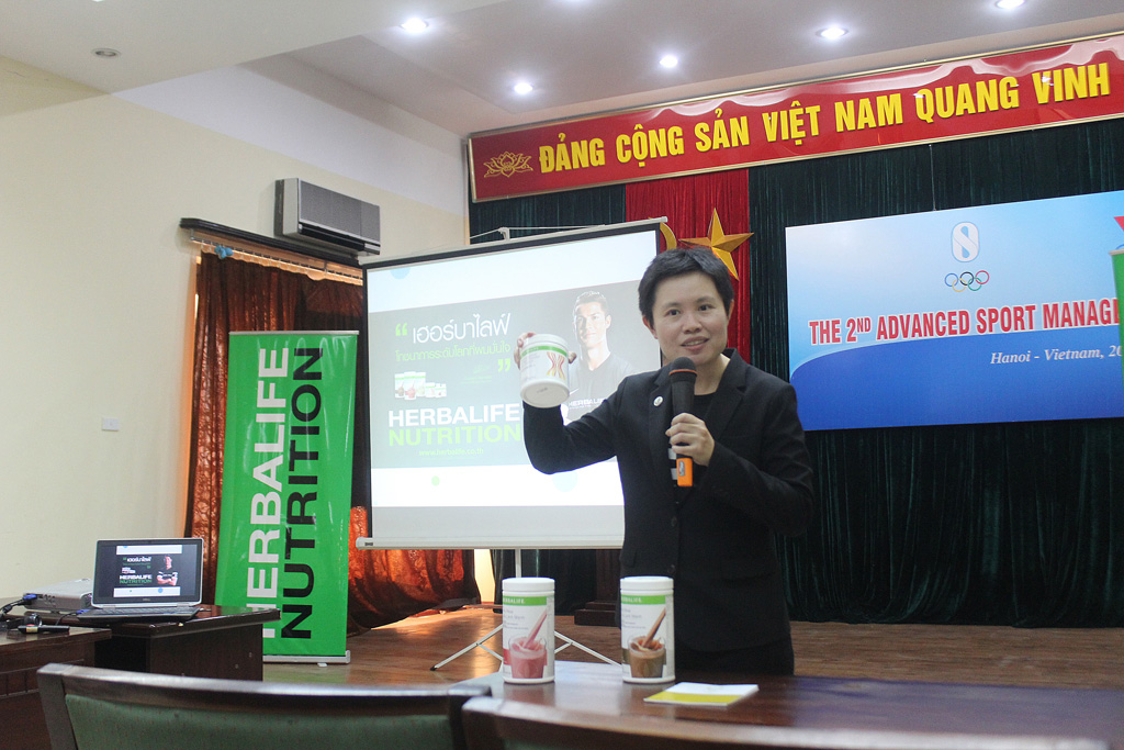Herbalife Việt Nam phát triển cùng thể thao Việt Nam
