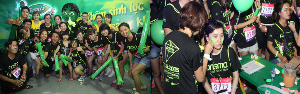 Prisma Night Run 2015, độc đáo và sôi động