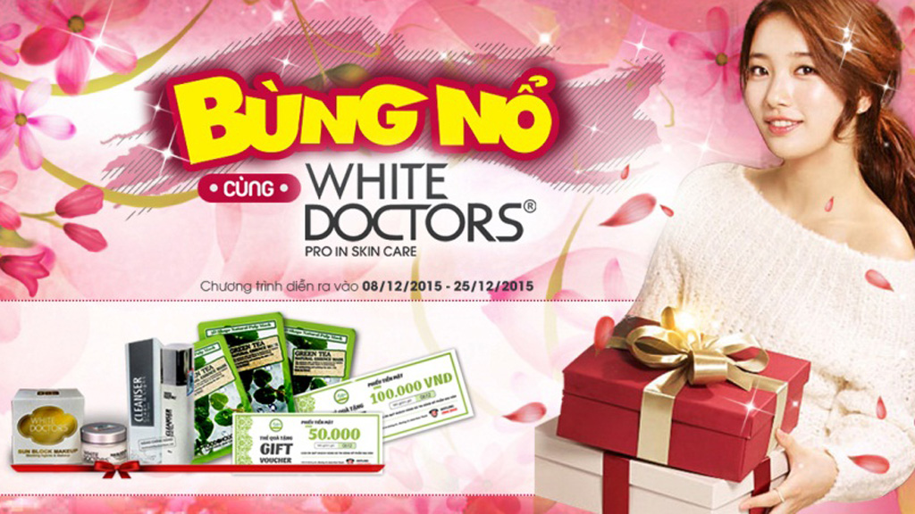 Khuyến mãi khủng White Doctors được Bộ Y Tế chứng nhận chuẩn sản xuất CGMP – ASEAN