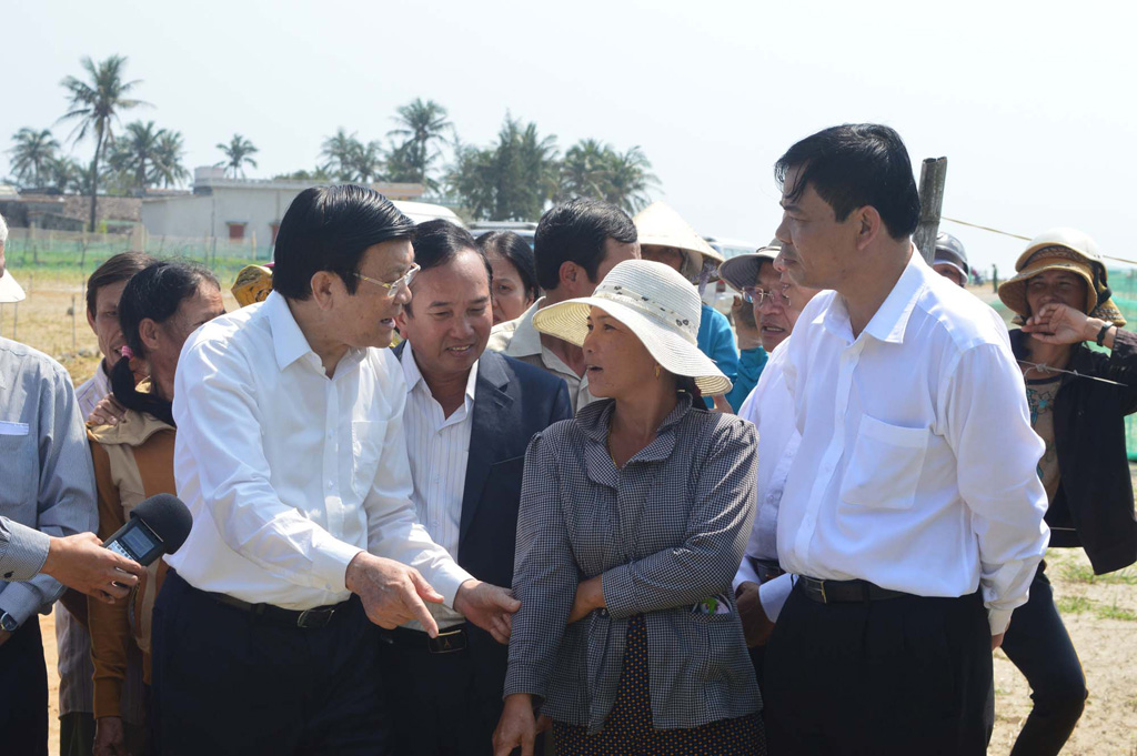 Chủ tịch nước Trương Tấn Sang: Lý Sơn phải bắt tay làm sớm qui hoạch 4