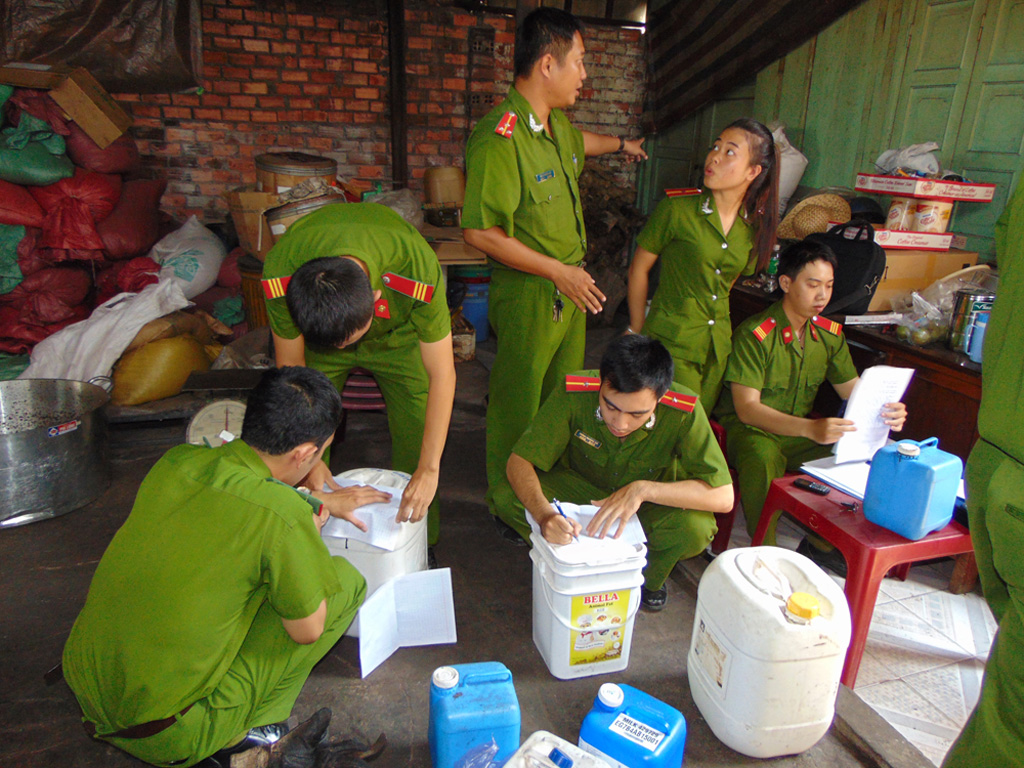 Phát hiện nơi rang cà phê tẩm hóa chất ở Vũng Tàu 2