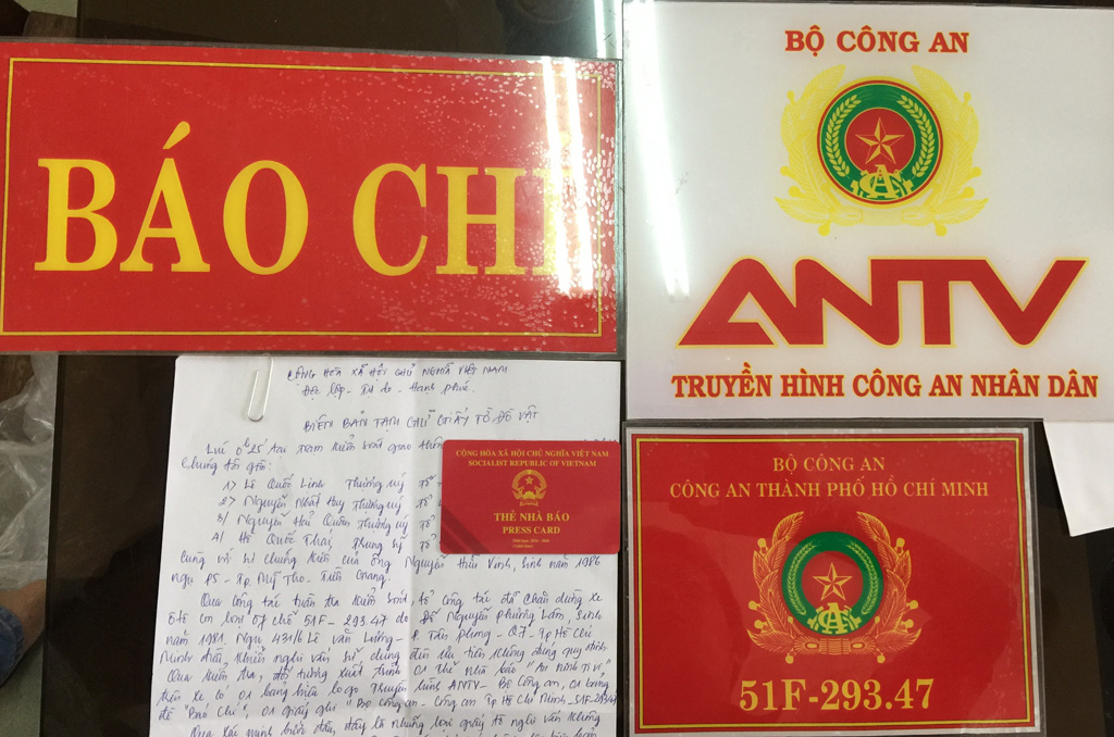 Tài xế giả danh nhà báo 2