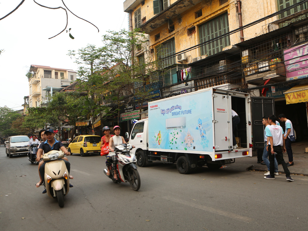'Biệt đội' giải nóng làm nhộn nhịp các khu phố Hà Nội