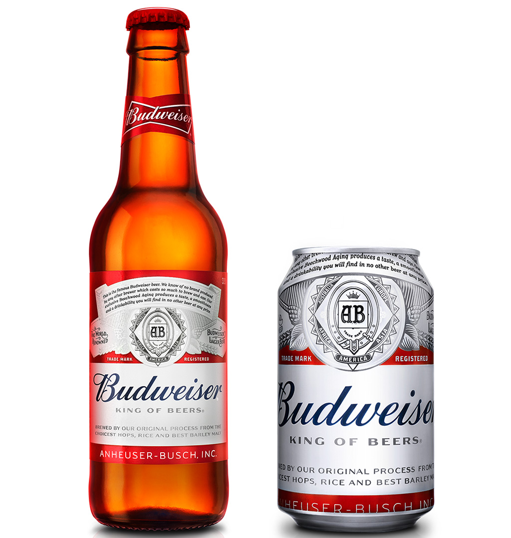 Budweiser vươn lên vị trí thương hiệu bia đắt giá nhất thế giới trong năm 2015