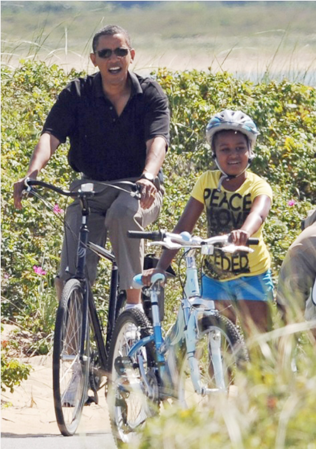 Tổng thống Obama làm cha như thế nào? 4