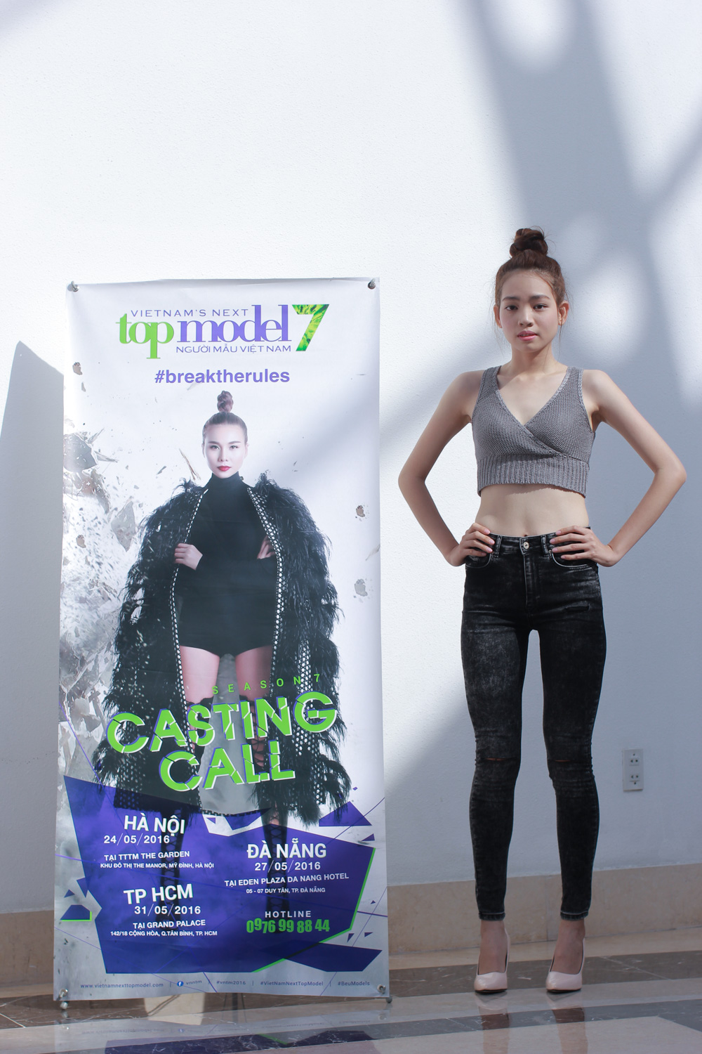 ‘Trai xinh gái đẹp’ chỉ cao 1,55m tự tin thi Vietnam’s Next Top Model 2016 6