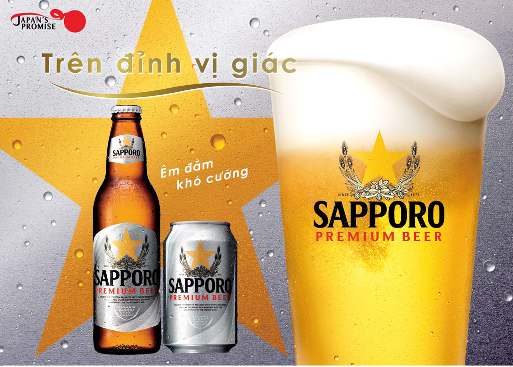 “Êm đằm khó cưỡng” Sapporo Premium Beer thuyết phục người dùng Việt 1
