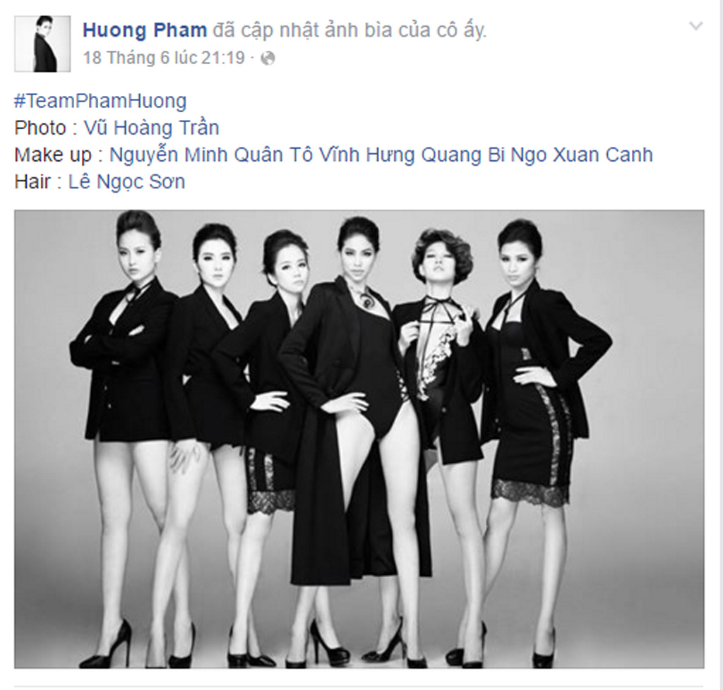 Hà Hồ, Pham Hương tung ảnh team, Lan Khuê lặng lẽ share link The face sau thất thế 2