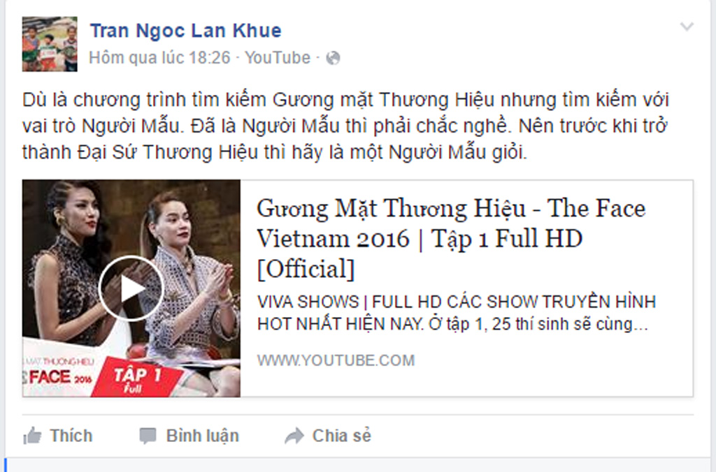 Hà Hồ, Pham Hương tung ảnh team, Lan Khuê lặng lẽ share link The face sau thất thế 3
