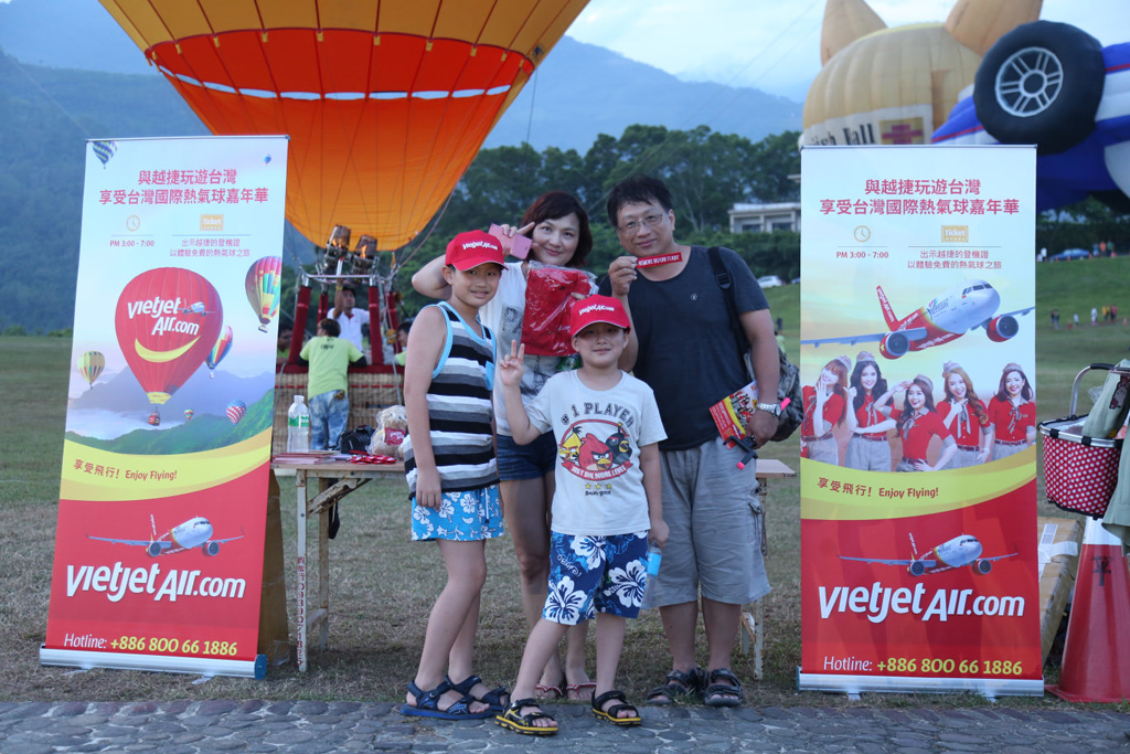 Vietjet rực rỡ tại Lễ hội khinh khí cầu quốc tế6