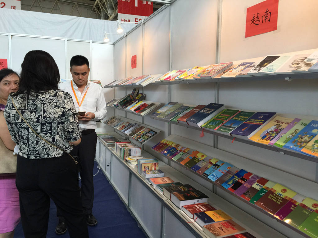 Sách Việt Nam nhập khẩu vào Trung Quốc tăng
