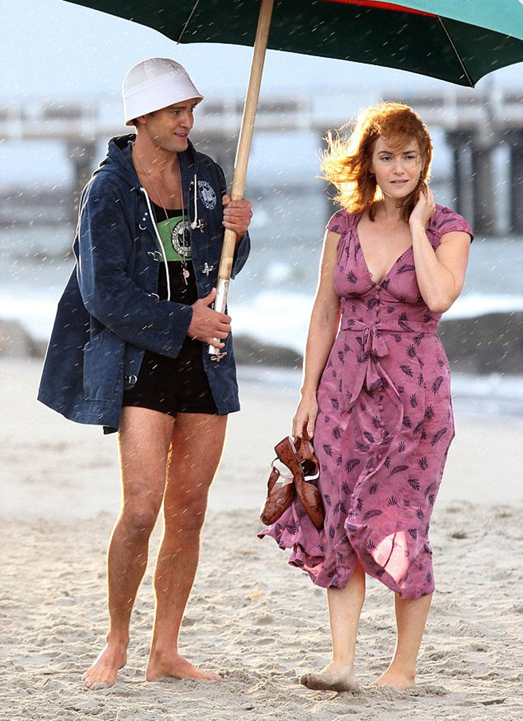 Lộ ảnh Justin Timberlake cùng Kate Winslet trong phim mới của Woody Allen 1
