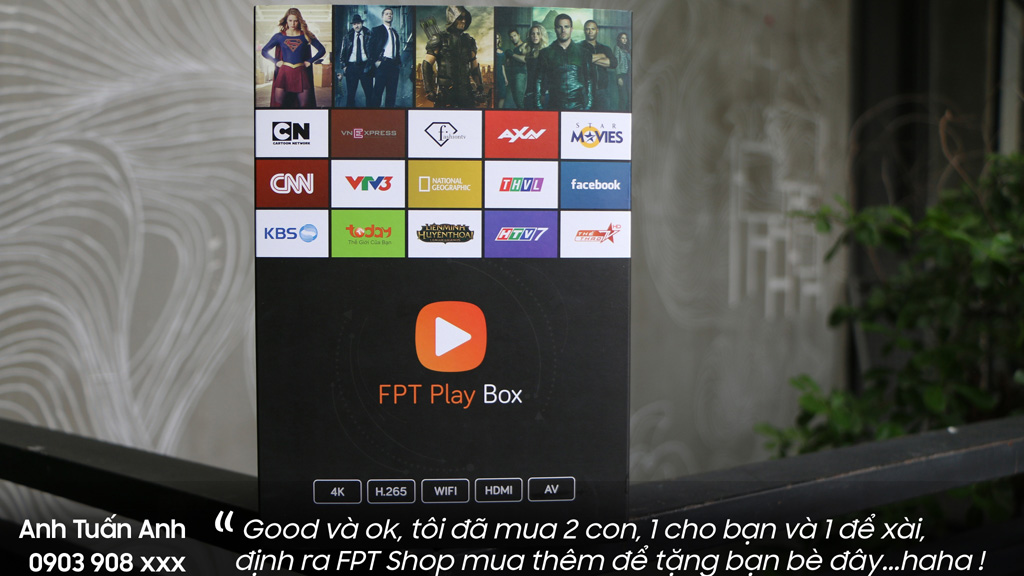 Người dùng FPT Play Box: 'Tôi sẽ mua thêm 2 cái để tặng bạn bè'