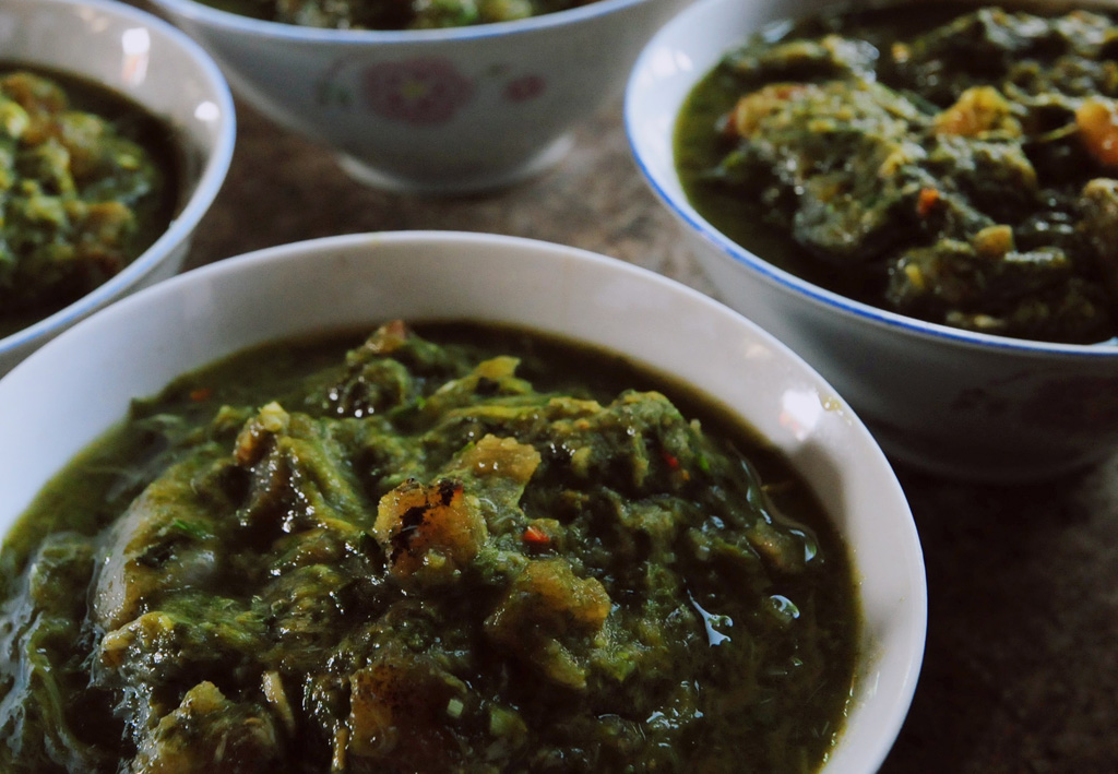 Khám phá ẩm thực dân tộc Thái - Kì 3: Món canh từ da trâu gác bếp 8