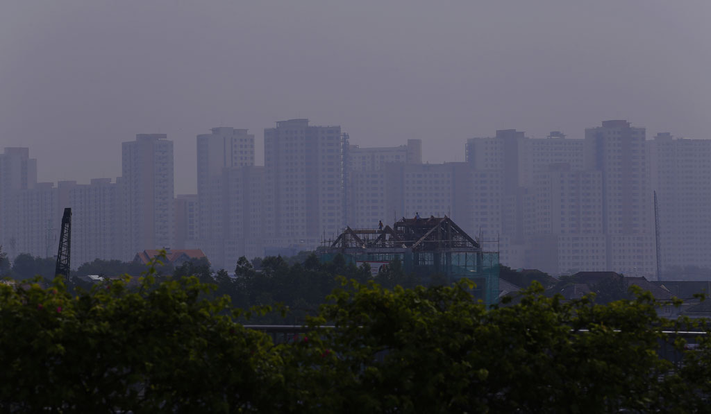 Sài Gòn mờ ảo trong sương mù 13