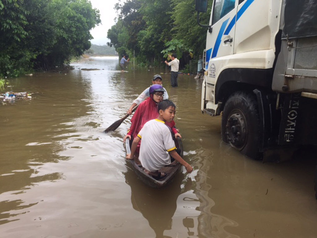 1 người mất tích do mưa lũ ở Phú Yên 2