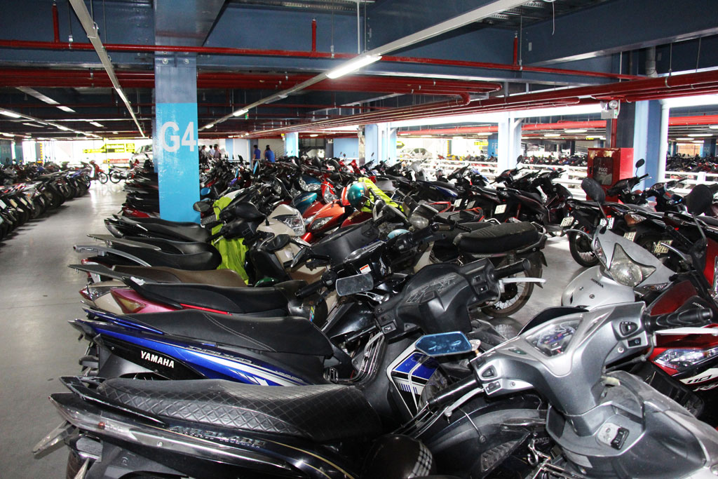 Nhà để xe 10.000 chỗ tại sân bay Tân Sơn Nhất chính thức hoạt động 3
