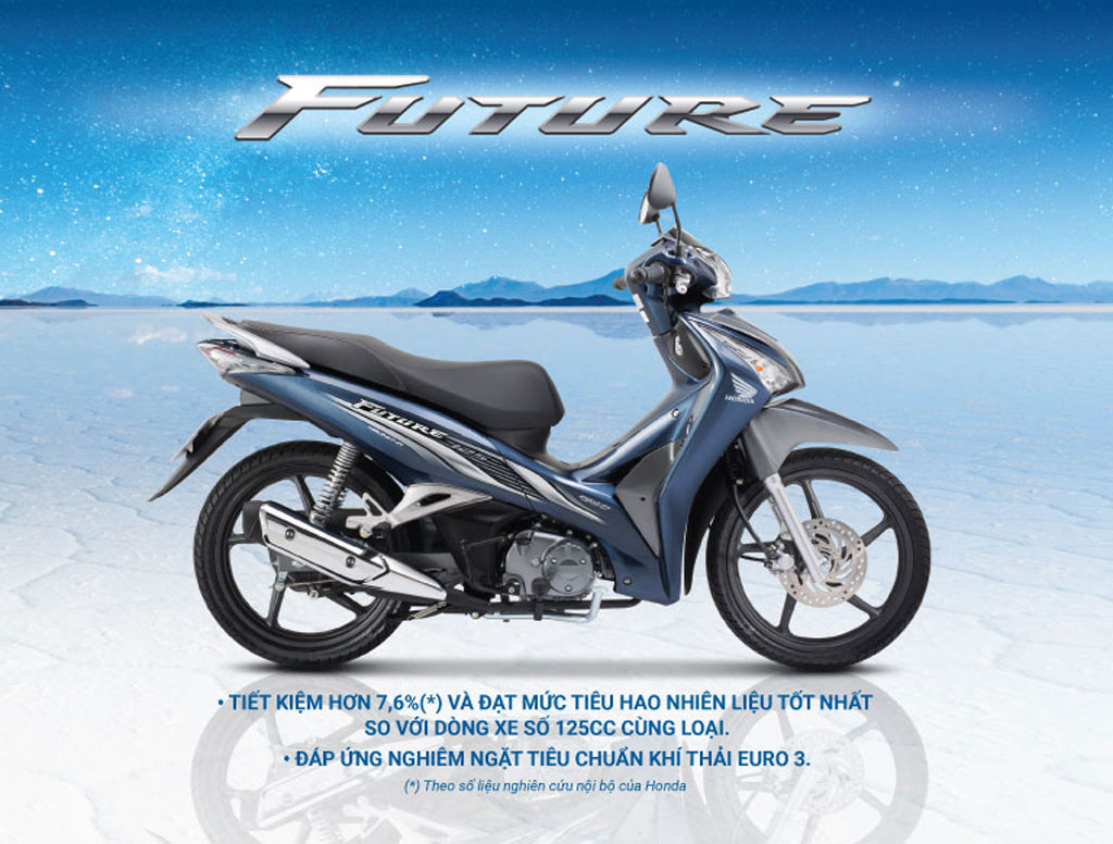 Honda Việt Nam giới thiệu Future FI 125cc đáp ứng tiêu chuẩn khí thải Euro 3 với thiết kế mới 3