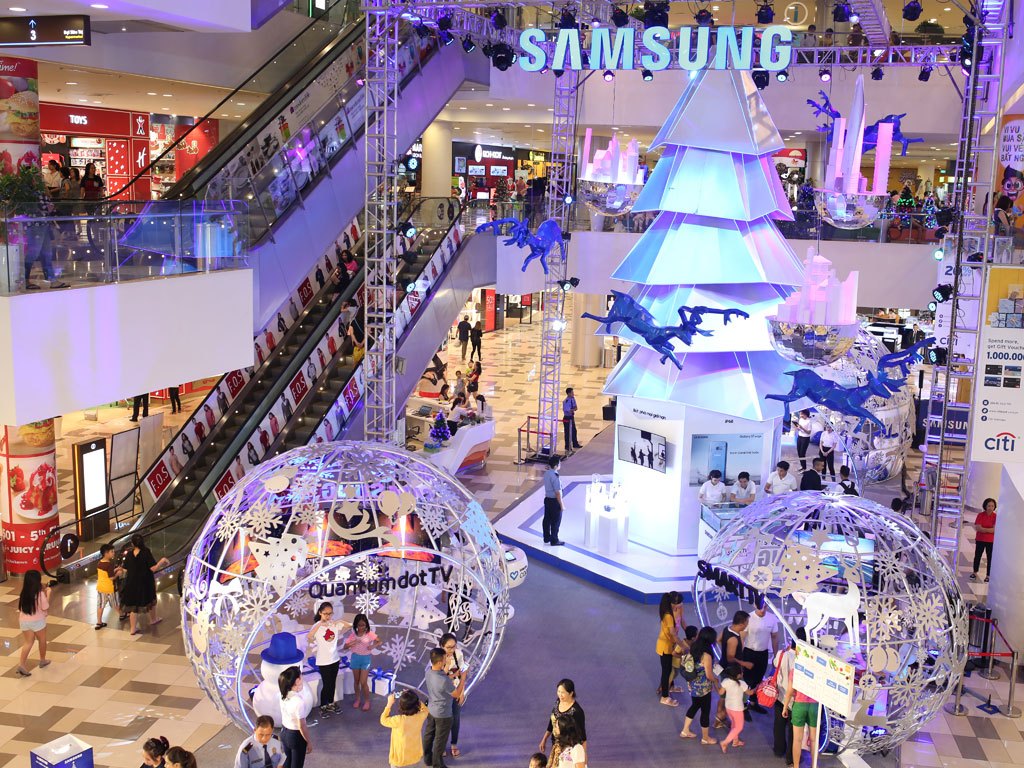 Samsung mang tuyết tới Sài Gòn bằng chuỗi sự kiện Giáng sinh 1