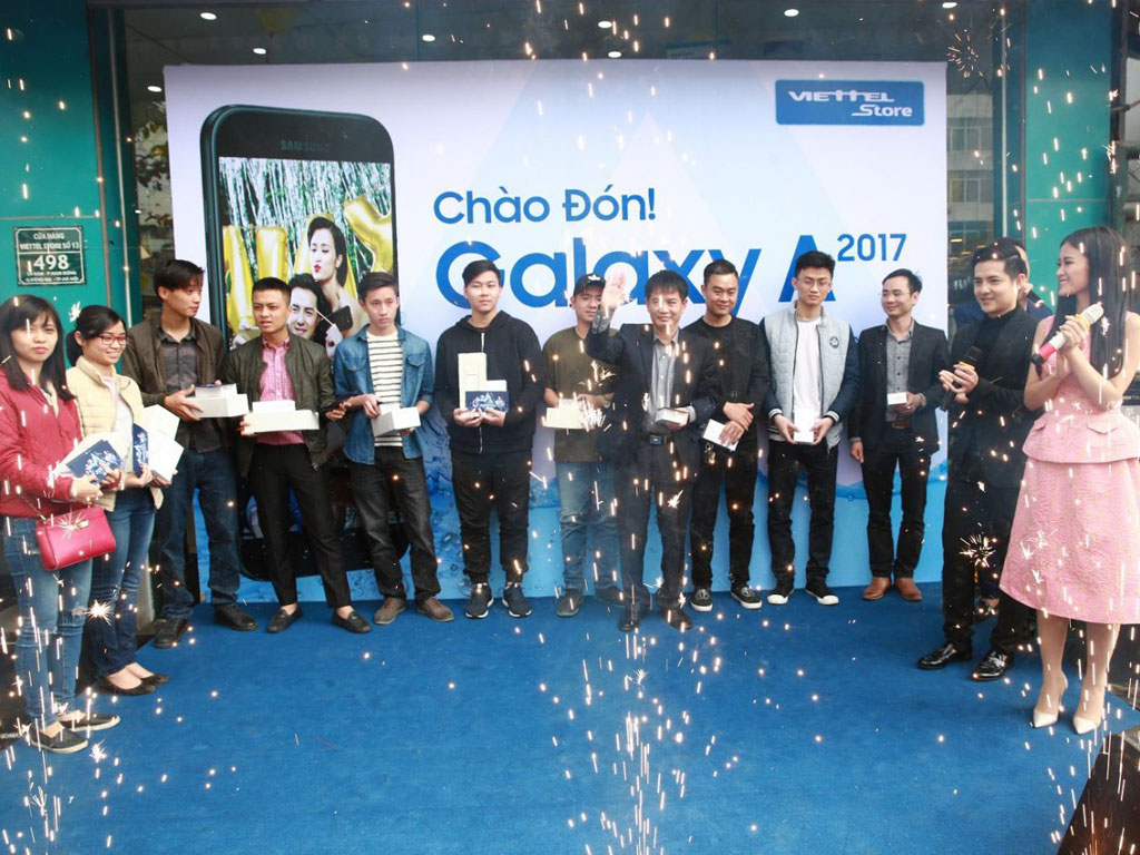 Samsung thiết lập kỷ lục mới tại thị trường Việt Nam với dòng Galaxy A 2017 1