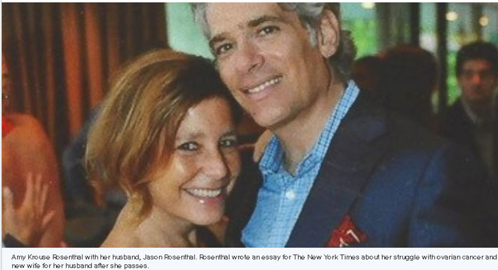 Nữ nhà văn sắp qua đời vì ung thư lên báo tìm vợ mới cho chồng 2