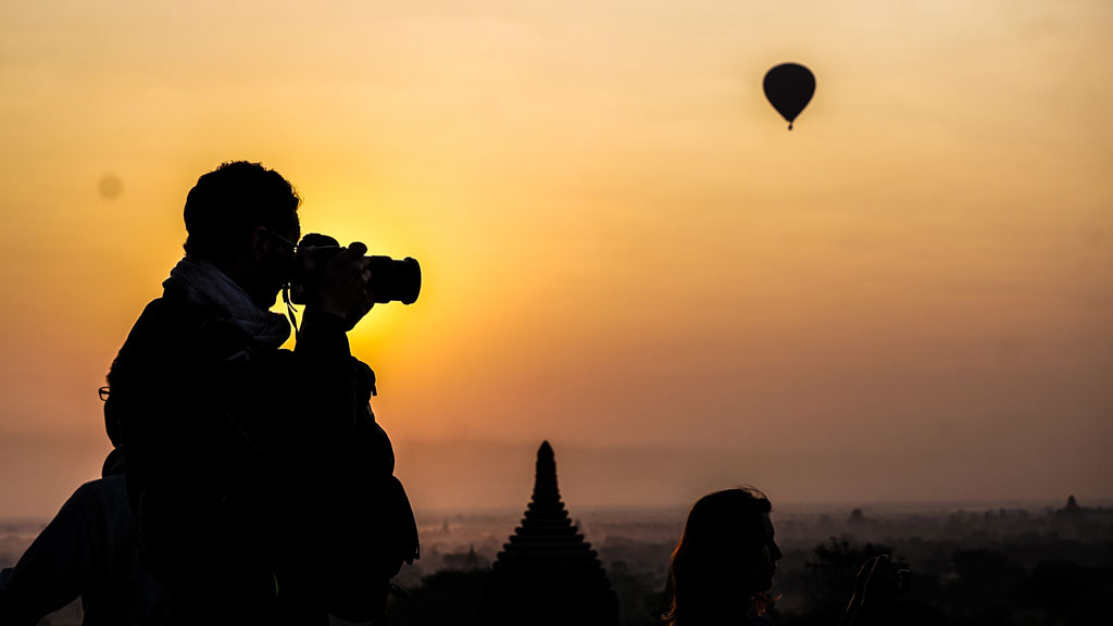 Ngắm bình minh ở Bagan 2