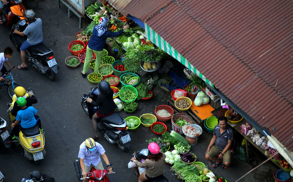 Chợ cũ ở Sài Gòn1
