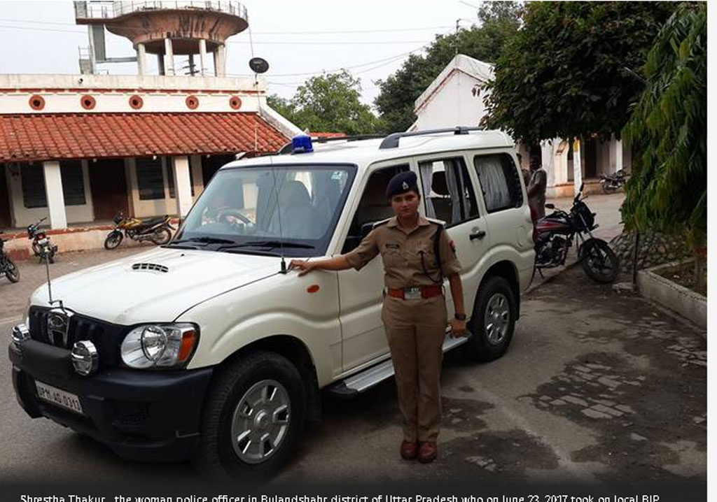 Nữ cảnh sát giao thông Ấn Độ nghi bị trù dập vì dám xử phạt quan chức 2