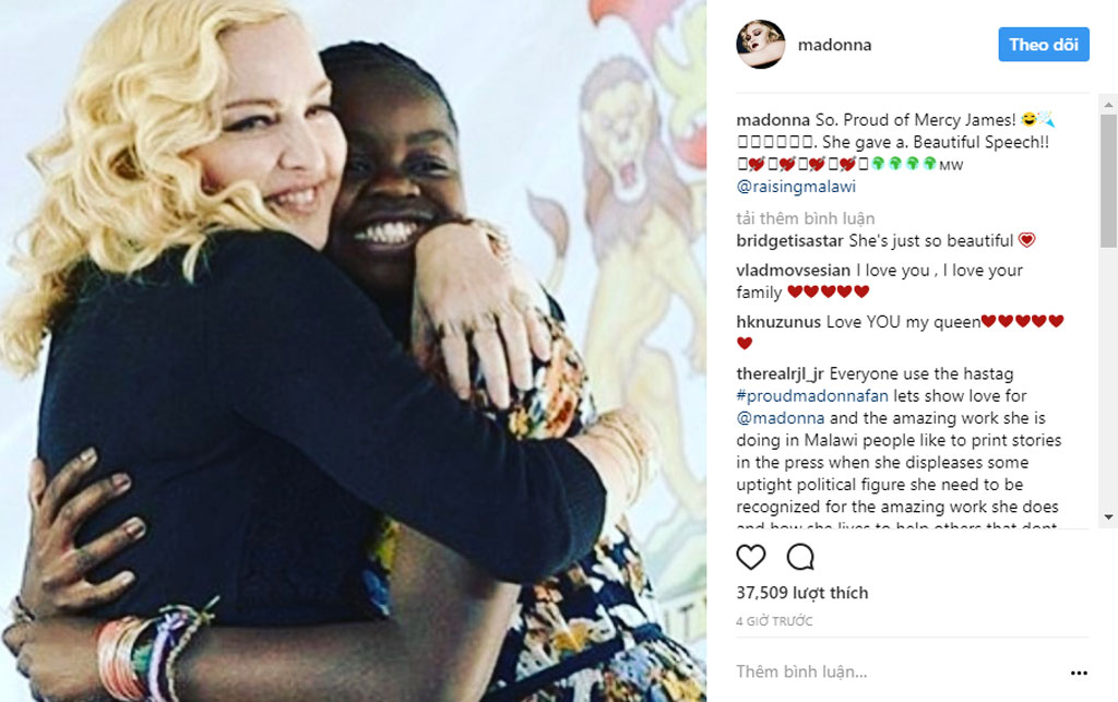 Madonna mở bệnh viện nhi đồng ở châu Phi2