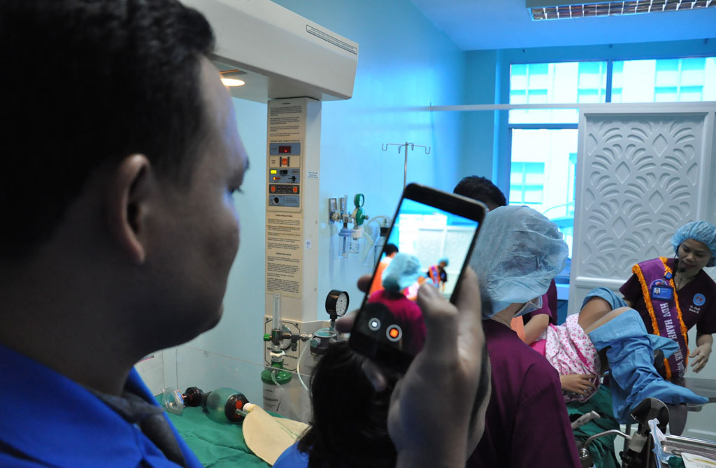 Bệnh viện tổ chức “tour du lịch” trải nghiệm một cuộc sinh nở5