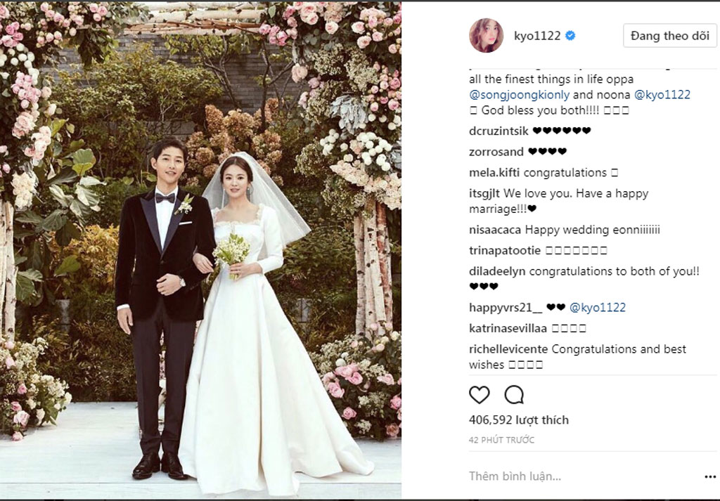 Song Joong Ki và Song Hye Kyo đã về cùng một nhà 1