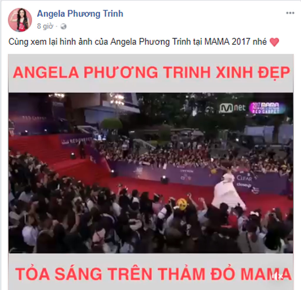 Angela Phương Trinh “phát sáng” nhất Mama2