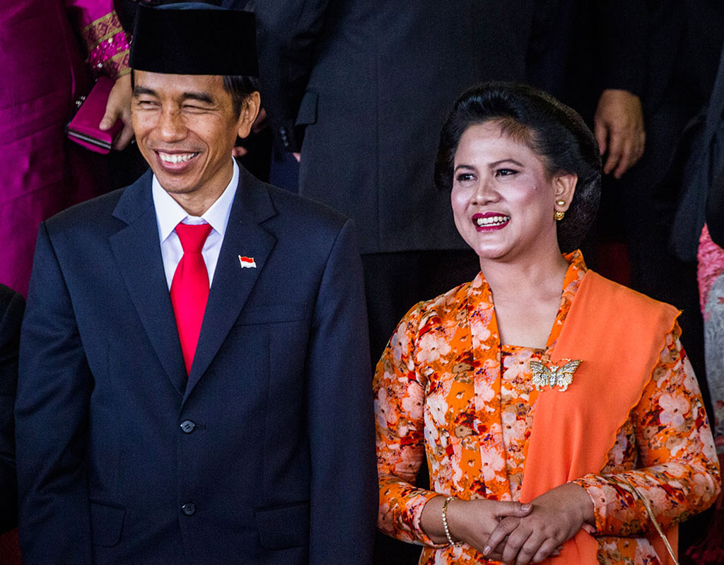 Iriana Joko Widodo phu nhân Tổng thống Indonesia: Phu nhân giản dị