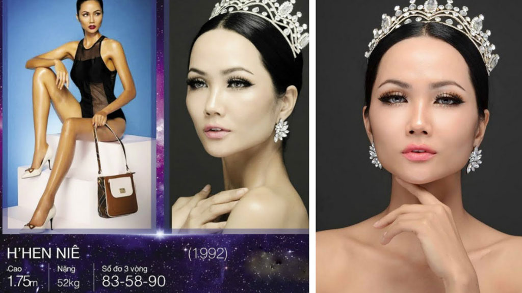 Follow thế giới sao: Tân hoa hậu hoàn vũ VN H'hen Niê đóng facebook2