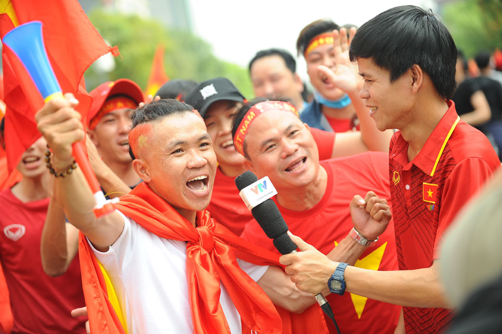 U23 VN- Uzb - Fanzone Phố đi bộ Nguyễn Huệ7