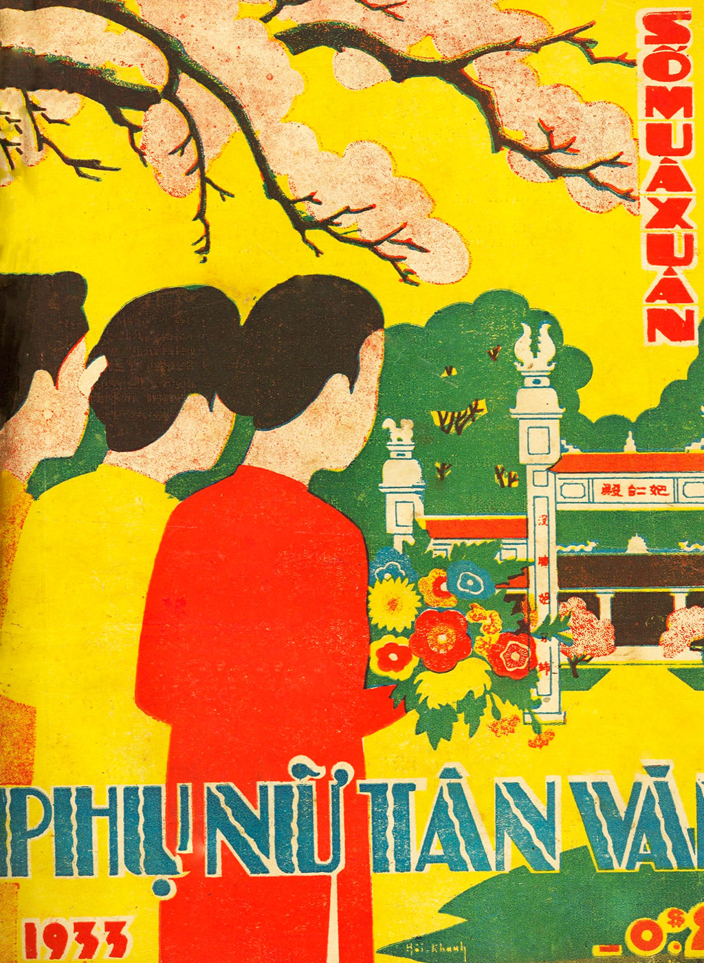 Phong vị báo xuân xưa: Phụ Nữ Tân Văn và cuộc thi bìa báo xuân năm 1933 2