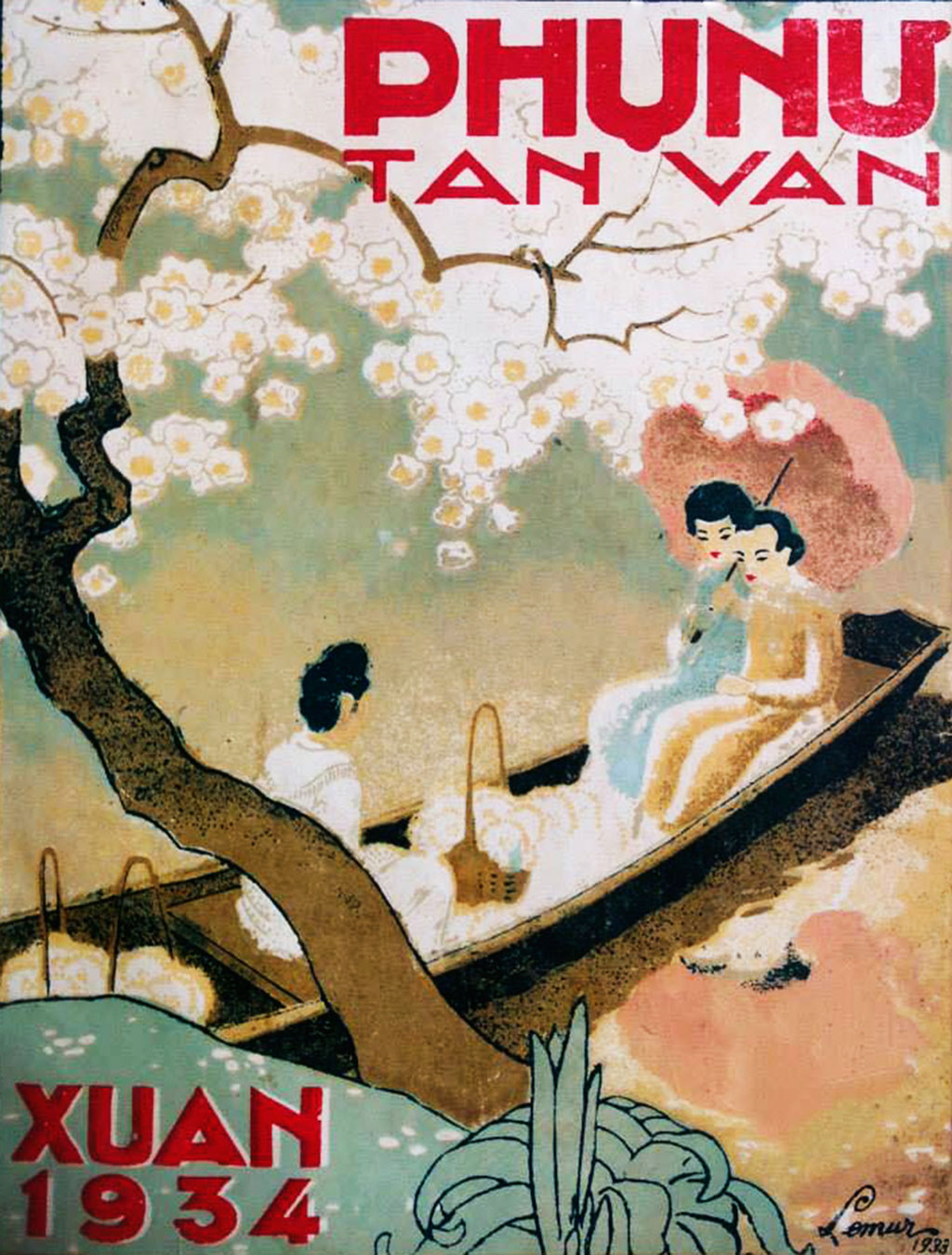 Phong vị báo xuân xưa: Phụ Nữ Tân Văn và cuộc thi bìa báo xuân năm 1933 3