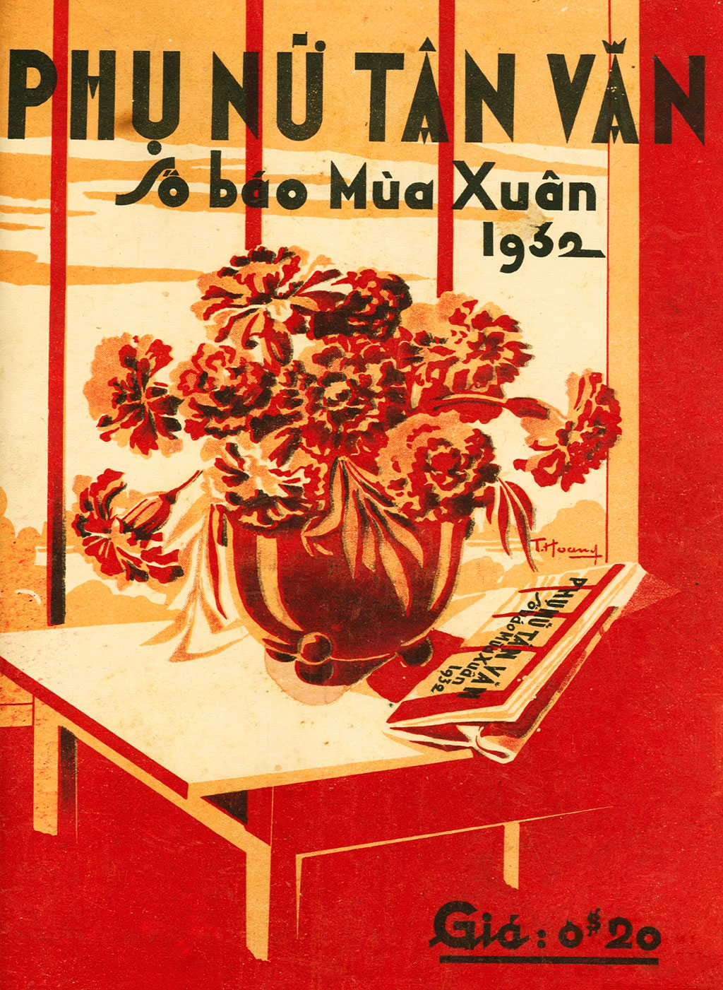 Phong vị báo xuân xưa: Phụ Nữ Tân Văn và cuộc thi bìa báo xuân năm 1933 1