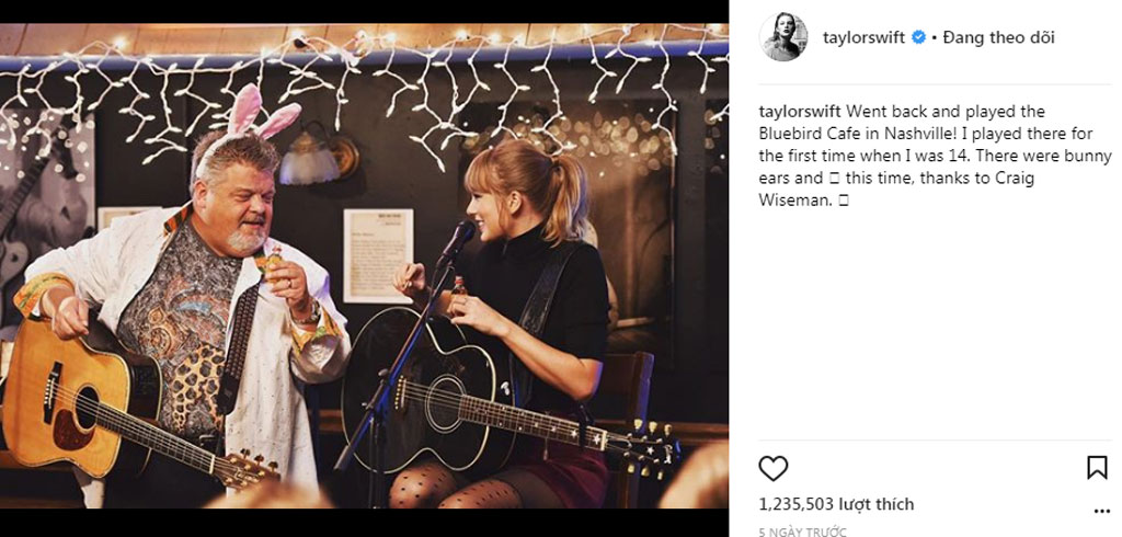 Taylor Swift trở lại Nashville1