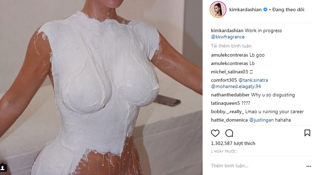 Kim Kardashian khoe ảnh nude để quảng cáo nước hoa2