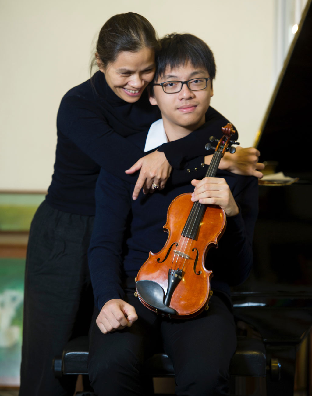 'Thần đồng violon' Trần Lê Quang Tiến: Một tư chất lạ3